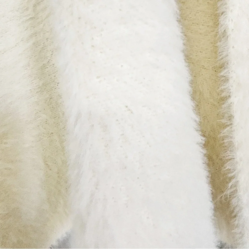 DEMDACO Women’s Ivory GUARDIAN ANGEL Soft Fleece Pocket Scarf Wrap “BY MY SIDE”